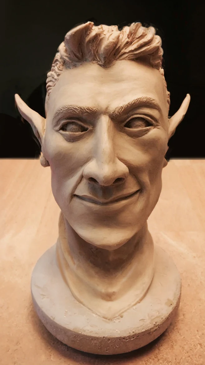 Sculpted portrait bust of Stirculius